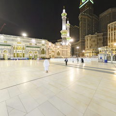 المسجد الحرام ليلاً