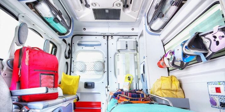 جولة افتراضية بانوراما ٣٦٠ درجة في داخل سيارة الاسعاف